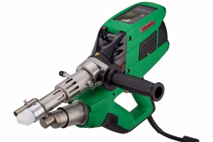 Vista principal de la extrusora manual Leister WELDPLAST S1