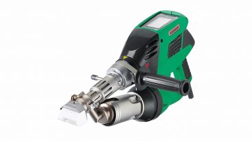 Extrusora Leister WELDPLAST S2 PVC, especializada para soldar PVC en proyectos industriales