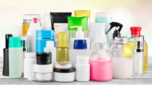 Aplicación de aire caliente en envases de plástico para sellado y moldeo en procesos de embalaje industrial