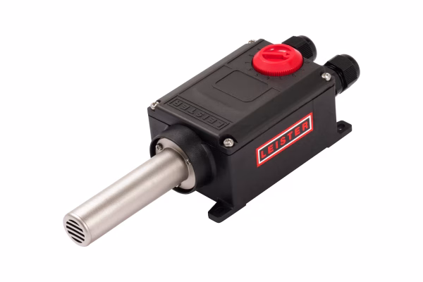 Vista principal del generador de aire caliente Leister LHS 15 PREMIUM