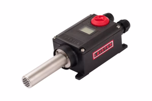 Vista principal del generador de aire caliente Leister LHS 15 SYSTEM