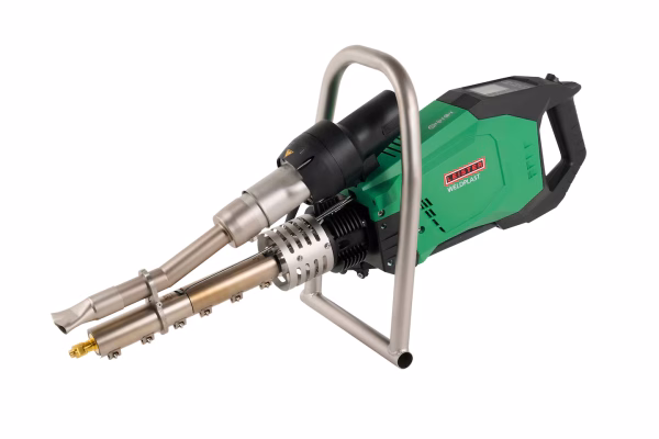 Leister WELDPLAST 605 – Extrusora manual digital de soldadura Vista principal de la extrusora Leister WELDPLAST 605