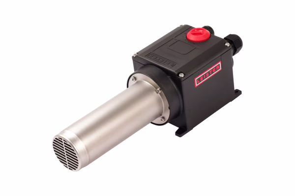 Leister LHS 41L PREMIUM – Generador de aire caliente Vista principal del generador de aire caliente Leister LHS 41L PREMIUM