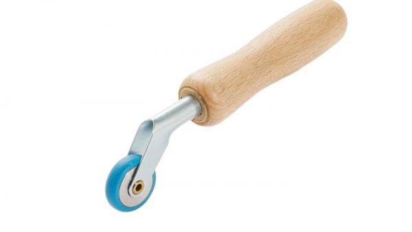 Rodillo de presión Leister con recubrimiento PTFE para distribución uniforme durante la soldadura