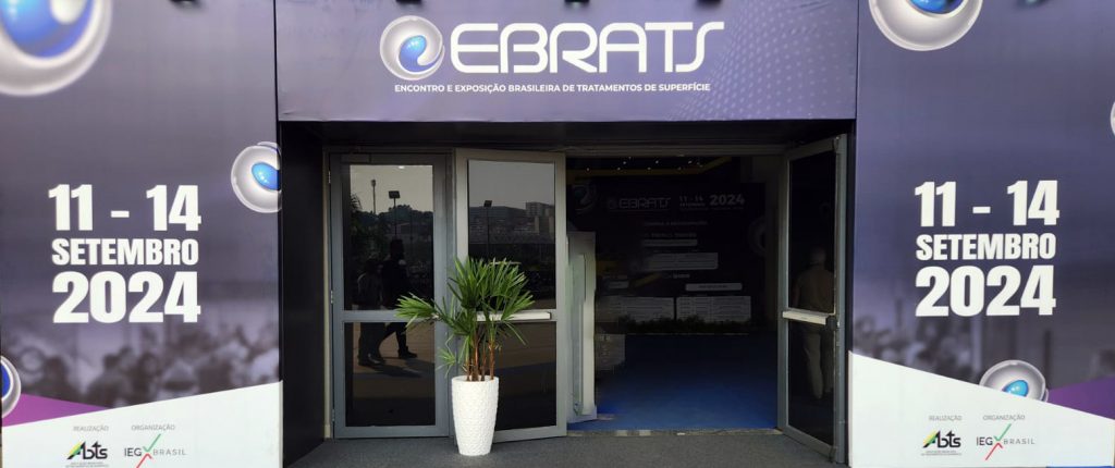 EBRATS 2024, principal feria brasileña dedicada a innovaciones en tratamiento de superficies industriales