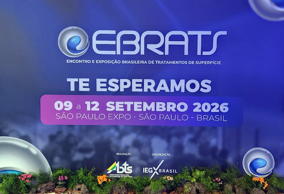 Convocatoria para la próxima edición de la EBRATS destacando su relevancia para tecnologías de tratamiento de superficies