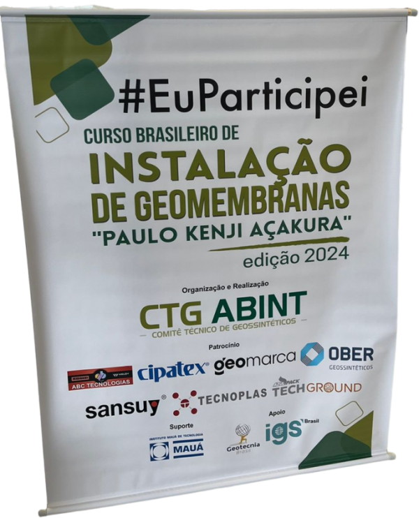 Curso Brasileño de Instalación de Geomembranas “Paulo Kenji Açakura”, edición 2024, organizado por CTG Abint