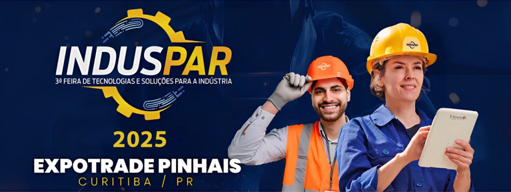 feria industrial INDUSPAR 2025 en Curitiba, el evento donde ABC Tecnologias presentó las soluciones de Leister y Weldy