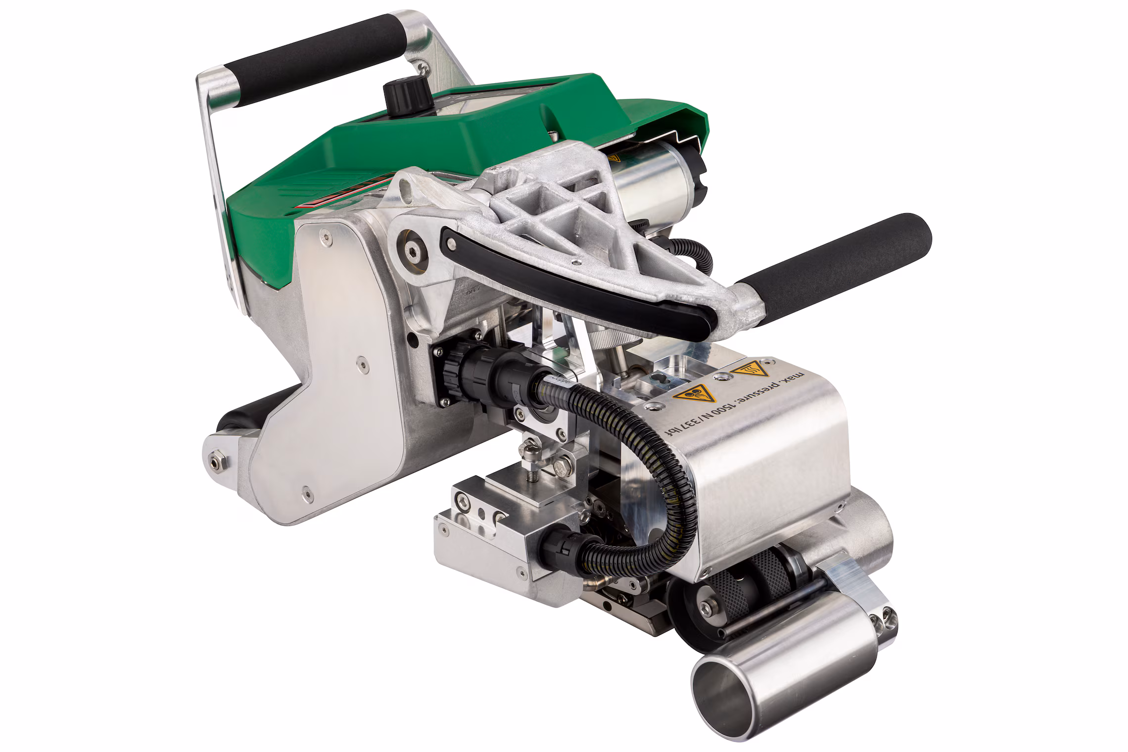 Leister GEOSTAR G5, máquina automática para soldadura de geomembranas PEAD de 1 a 3 mm con cuña de 95 mm