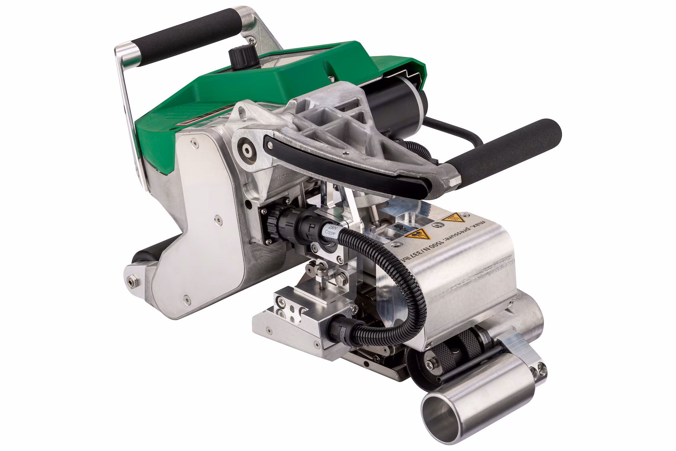 Leister GEOSTAR G7, soldadora automática por cuña caliente para geomembranas PEAD de 1 a 3 mm