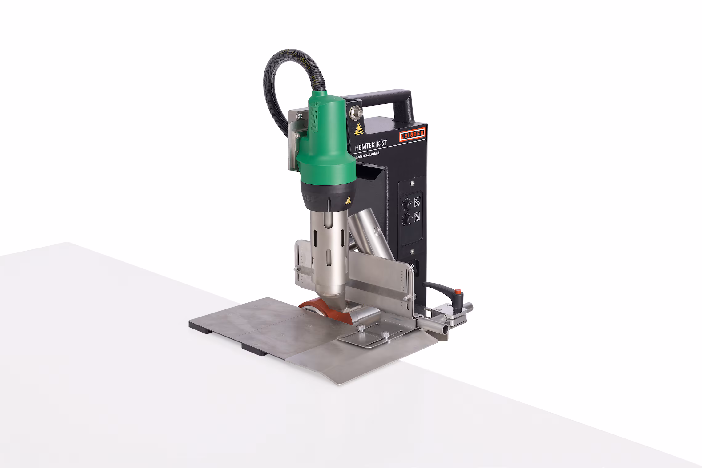 Leister HEMTEK K-ST máquina estacionaria para confección de keder en lonas y tejidos técnicos