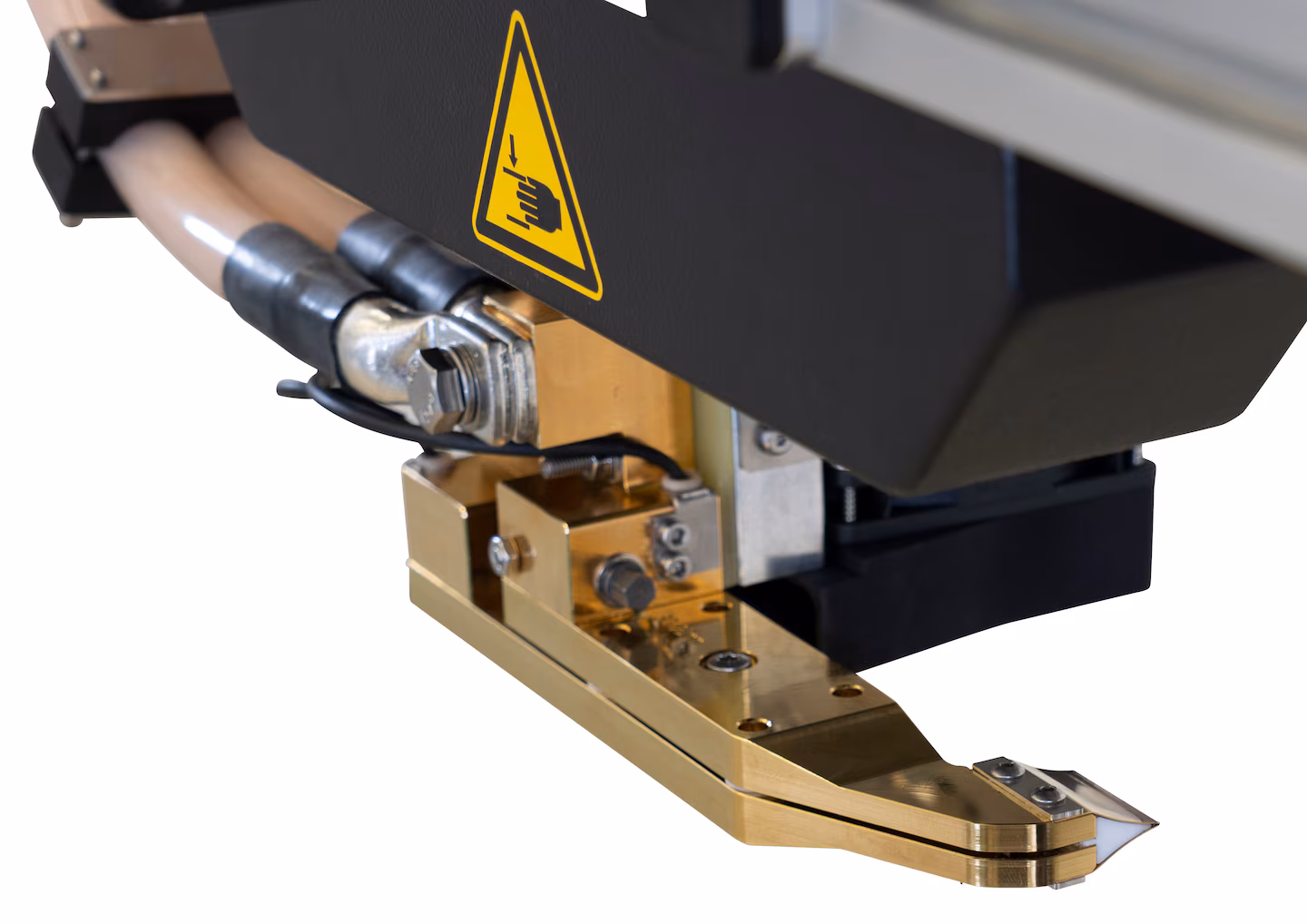 Leister SEAMTEK W-900 AT con tecnología de cuña caliente sin precalentamiento para soldadura de tejidos técnicos