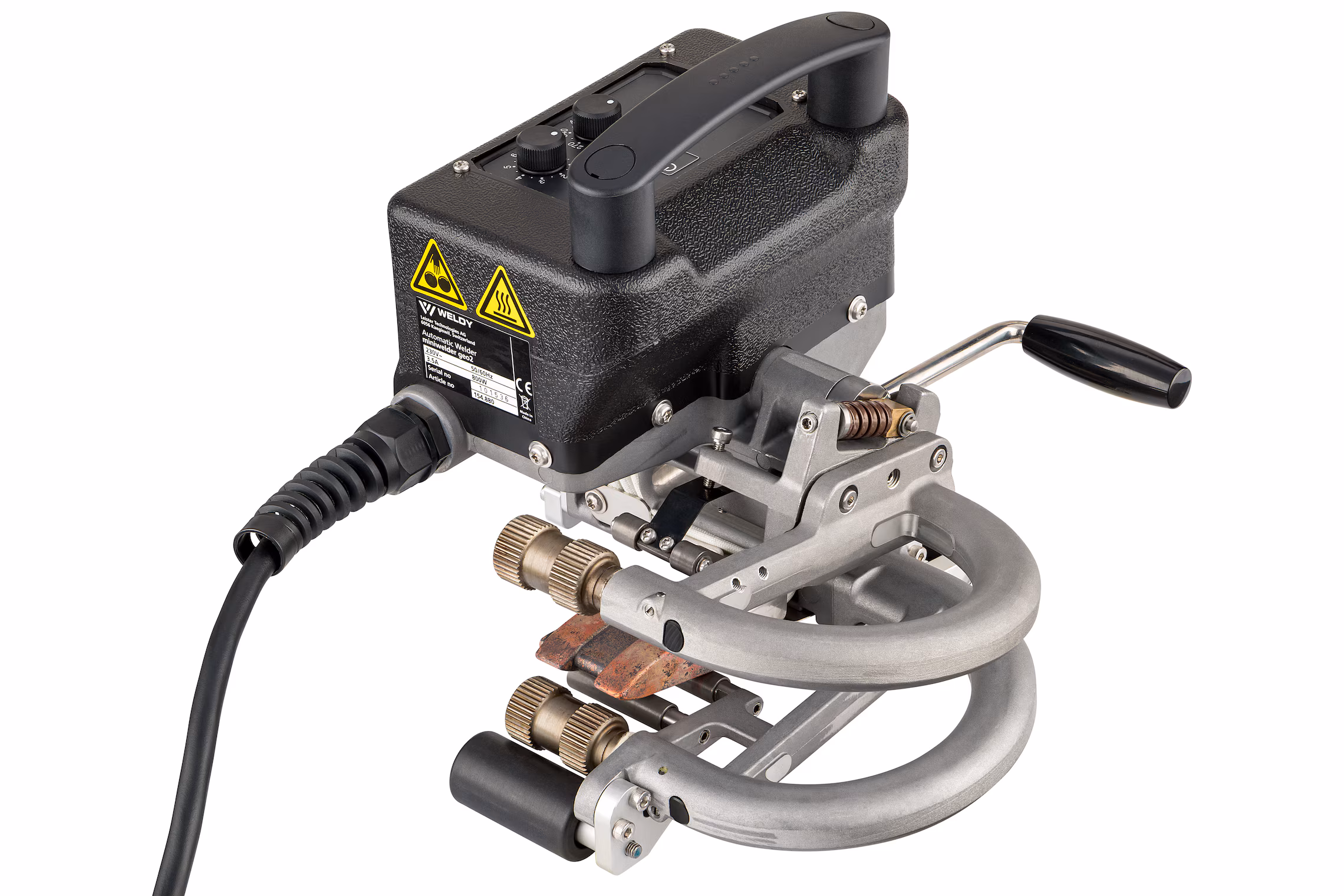 Weldy MINIWELDER GEO 2, soldadora automática por cuña caliente para geomembranas PEAD