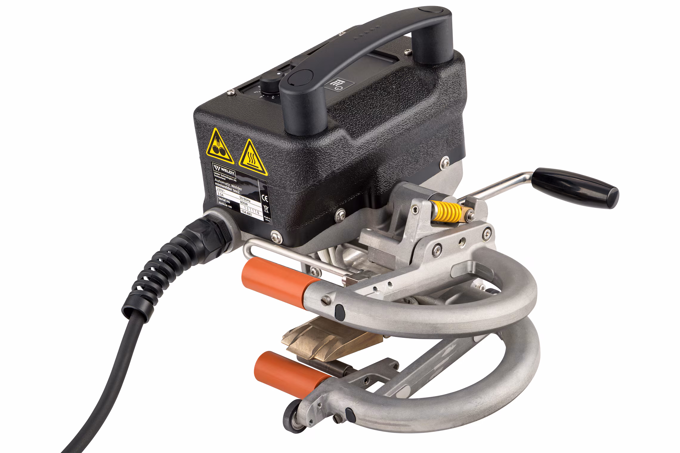 Weldy MINIWELDER TEX2, soldadora automática para membranas delgadas con cuña optimizada