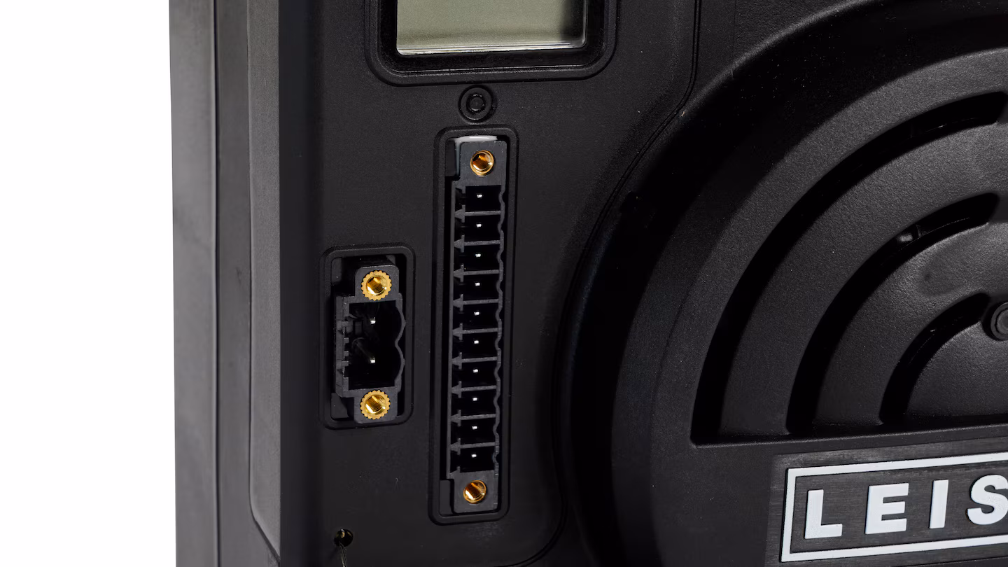 Leister HOTWIND SYSTEM con interfaz y contacto de alarma para control de caudal de aire y calentamiento